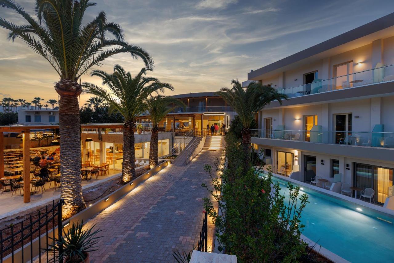 Malia Bay Beach Hotel & Bungalows Kültér fotó