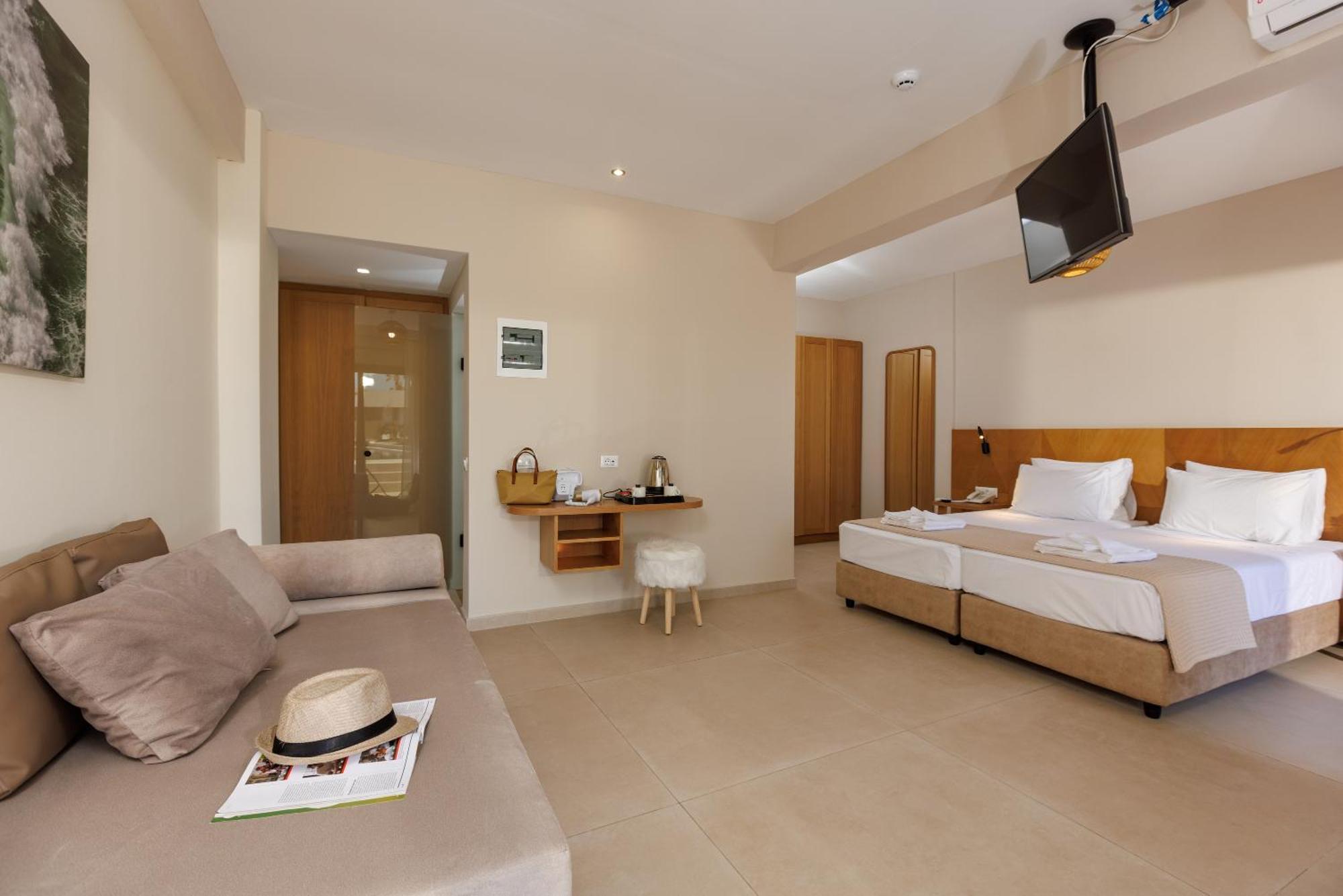 Malia Bay Beach Hotel & Bungalows Kültér fotó