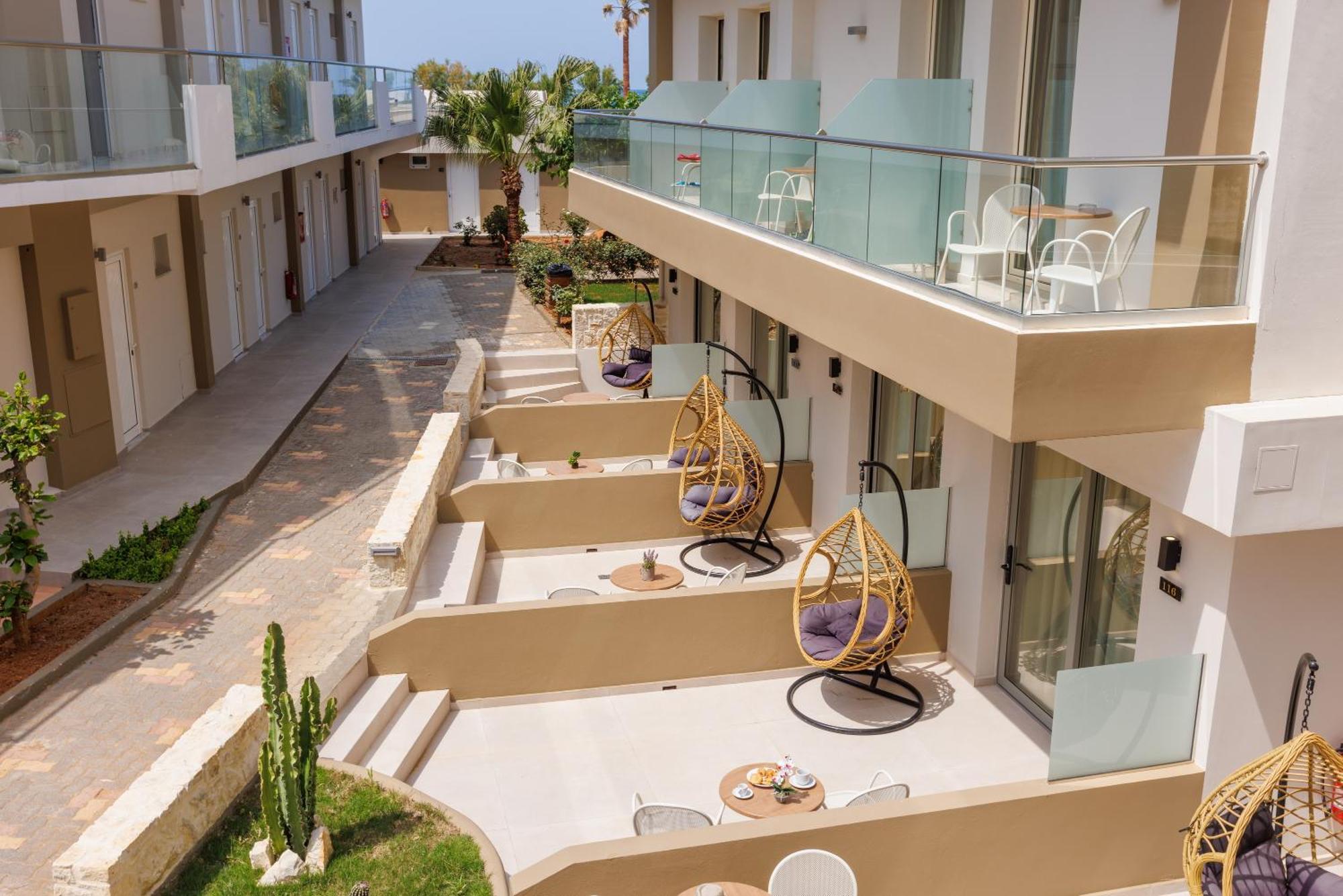 Malia Bay Beach Hotel & Bungalows Kültér fotó