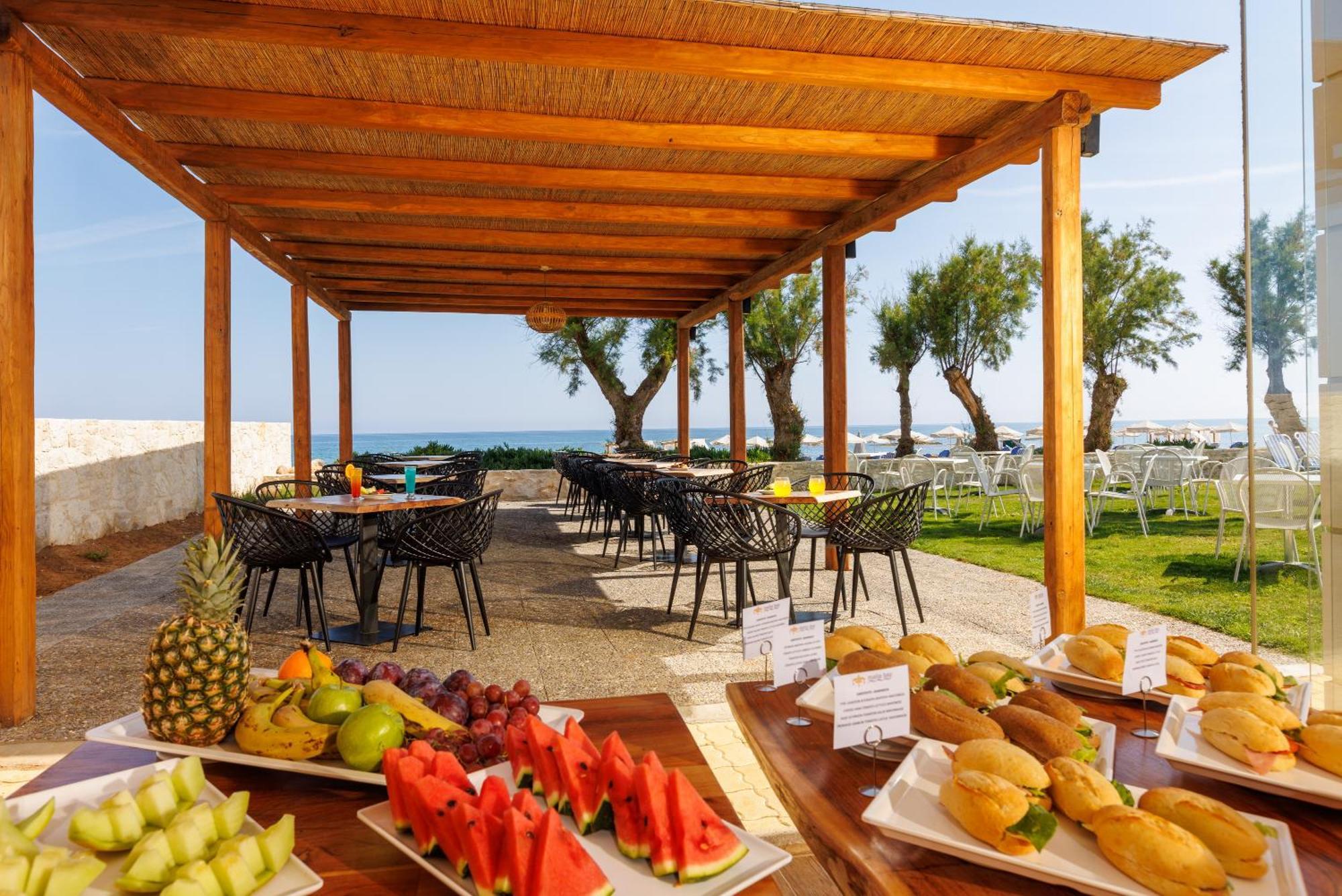 Malia Bay Beach Hotel & Bungalows Kültér fotó