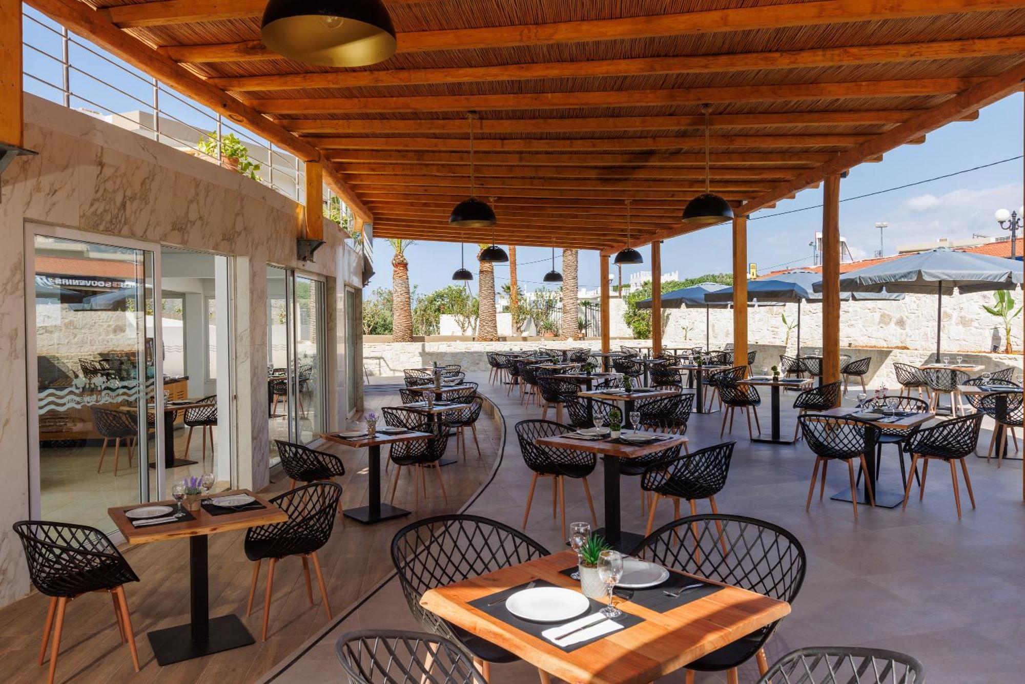 Malia Bay Beach Hotel & Bungalows Kültér fotó