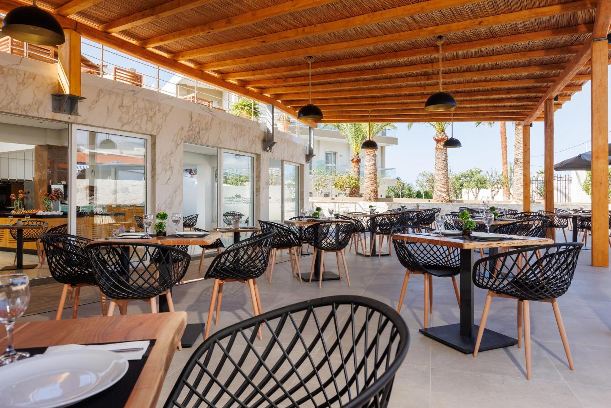 Malia Bay Beach Hotel & Bungalows Kültér fotó