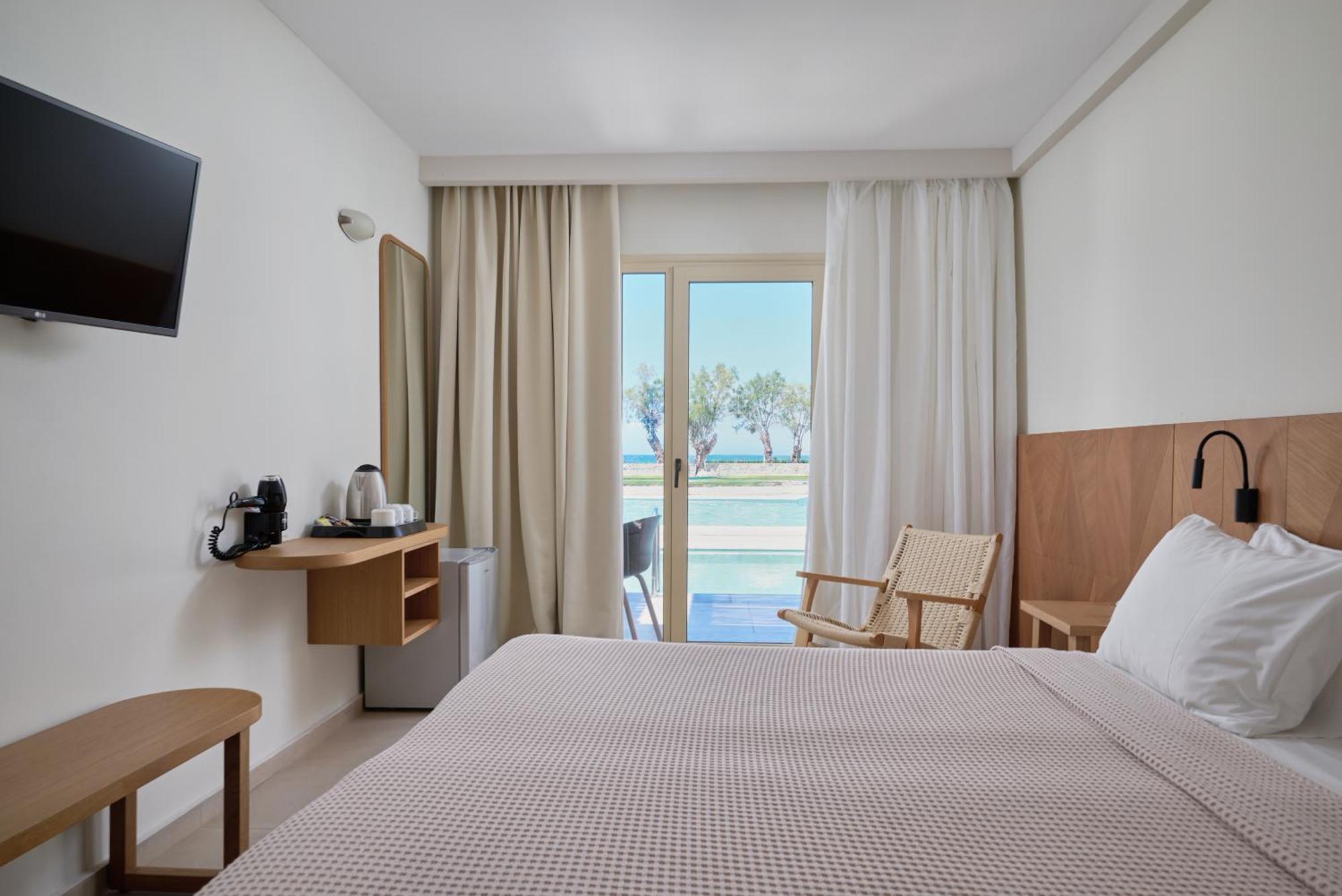 Malia Bay Beach Hotel & Bungalows Kültér fotó