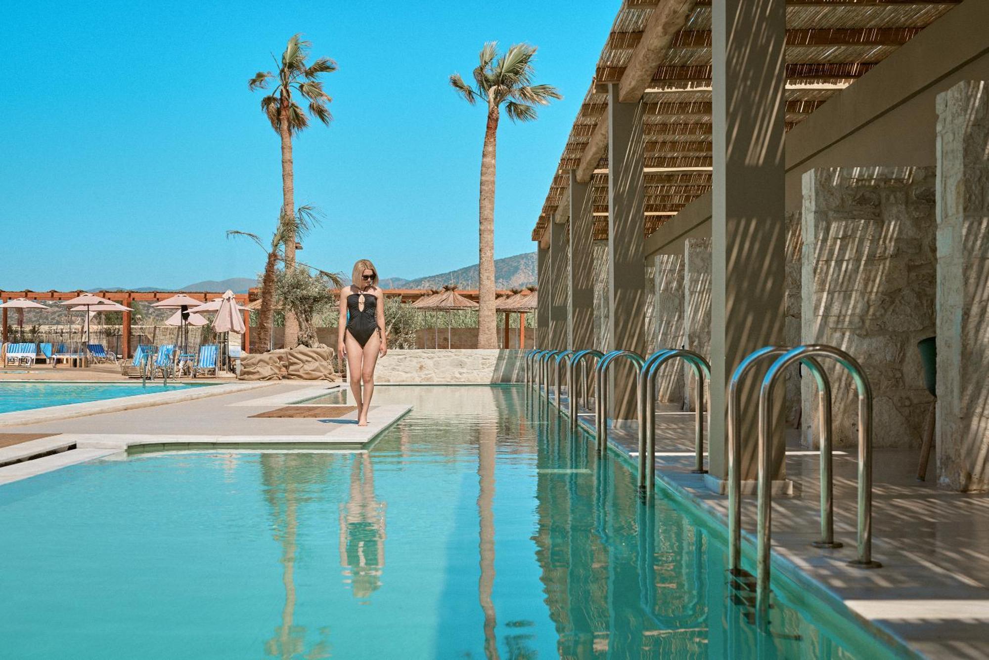 Malia Bay Beach Hotel & Bungalows Kültér fotó