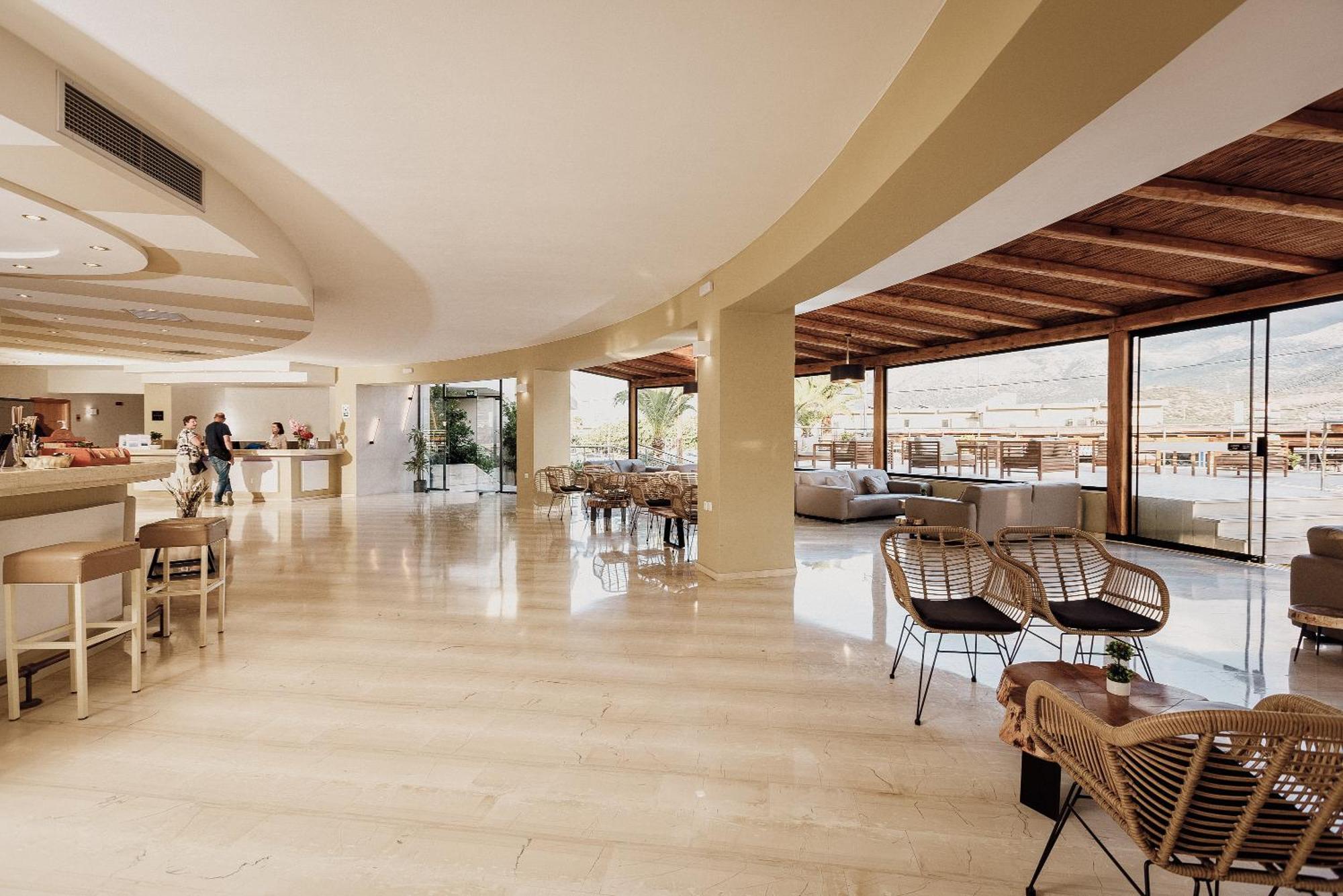 Malia Bay Beach Hotel & Bungalows Kültér fotó